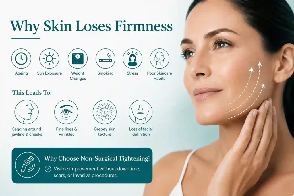 What Makes Skin Lose Firmness and Why Do People Seek Non-Surgical Tightening Lichfield?